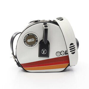 Louis Vuitton Boite Chapeau Souple LV Airline Bag White Brown Multicolor